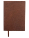 Royce New York Contemporary Leather Journal In Brown