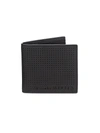 Alexander Mcqueen Men's Perforated Leather Billfold Wallet