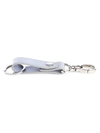 Royce New York Leather Valet Key Chain In Silver