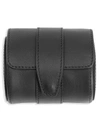 Royce New York Single Leather Travel Watch Roll In Black