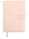Royce New York Executive Leather Daily Planner In Blush Pink