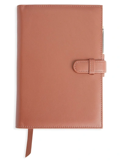 Royce New York Executive Leather Journal In Tan