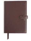 Royce New York Executive Leather Journal In Burgundy
