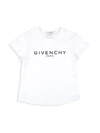 Givenchy Kids' Little Girl's & Girl's Logo Cotton T-shirt In White