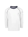 Snapper Rock Kids' Little Boy's & Boy's Compass Rashguard In White