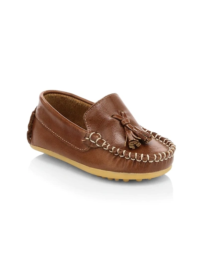 Elephantito Baby Boy's Monaco Leather Loafers In Brown