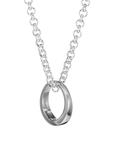 Jonas Studio Flatiron Sterling Silver Ring Necklace