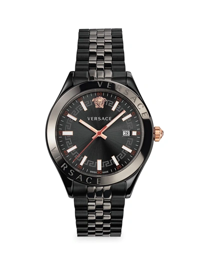 Versace Hellenyium Black Ip Bracelet Watch