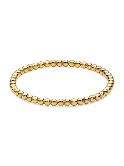 Adriana Orsini 18k Yellow Goldplated Sterling Silver Stretch Ball Bracelet