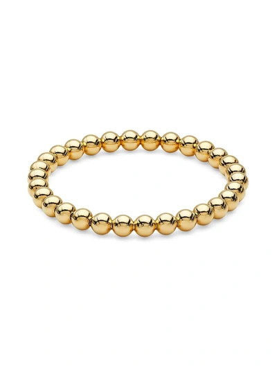 Adriana Orsini 18k Yellow Goldplated Sterling Silver Stretch Ball Bracelet