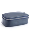 Royce New York Zippered Travel Tech Organizer Case In Navy Blue