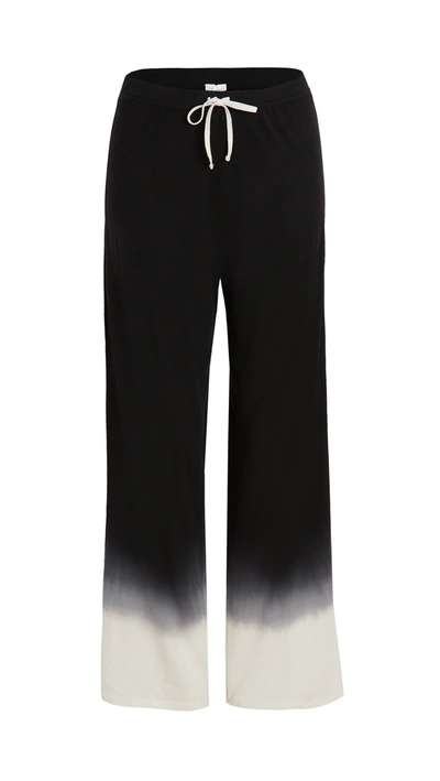 Skin Ombre Pants In Black Multi