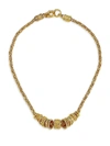 Gas Bijoux Marquise Embellished Collar Necklace In Gold