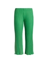 Simon Miller Cyrene Green Ribbed Jersey Trousers