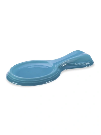 Le Creuset Stoneware Spoon Rest In Caribbean