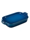 Le Creuset Stoneware Rectangular Dish & Platter Lid In Marseille
