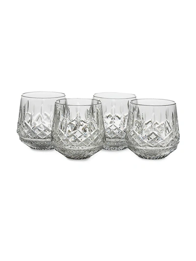 Waterford 4-piece Lismore Old Fashion Glasses In Old Fashioned Glasses