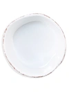 Vietri Melamine Lastra Ceramic Condiment Bowl In White