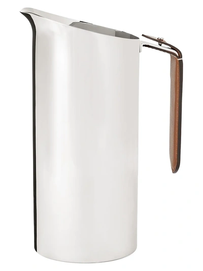 Ralph Lauren Wyatt Stainless Steel Pitcher In Silver