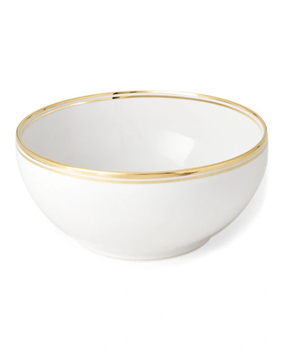 Ralph Lauren Wilshire Serving Bowl In Gold