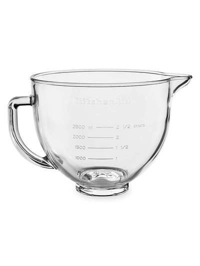 Kitchenaid 5-quart Glass Bowl & Lid In Clear