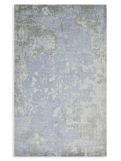 Solo Rugs Denali Contemporary Loom-knotted Area Rug In Slate