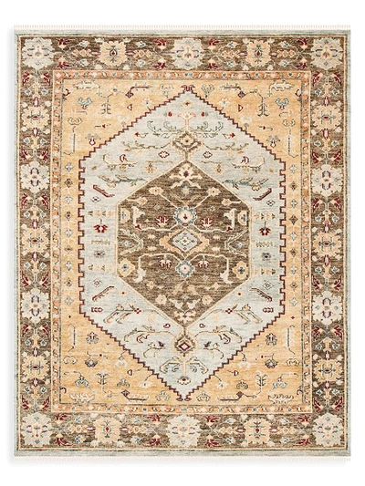 Safavieh Samarkand Wool Hand-knotted Rug In Blue Brown