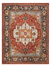 Safavieh Samarkand Wool Hand-knotted Rug In Rust Charcoal