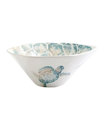 Vietri Tartaruga Deep Serving Bowl In Blue