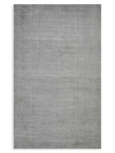 Solo Rugs Cordi Contemporary Loom Knotted Area Rug In Mist