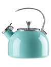 Kate Spade X Lenox All In Good Taste Whistle Kettle In Turquoise