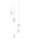 Safavieh Hadden Pendant In Chrome