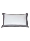 Frette Bold Sham In Milk Slate