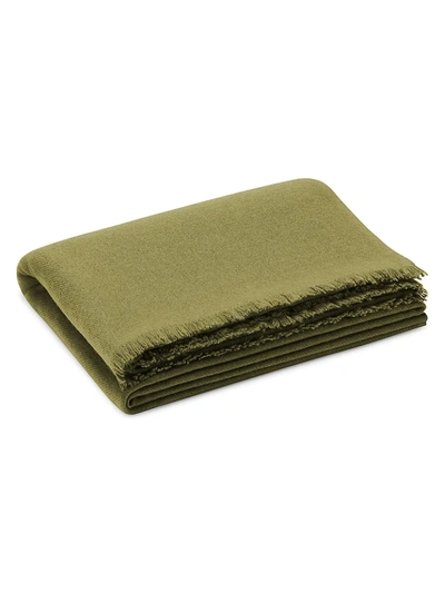 Aerin Noe Cashmere & Wool Throw Blanket