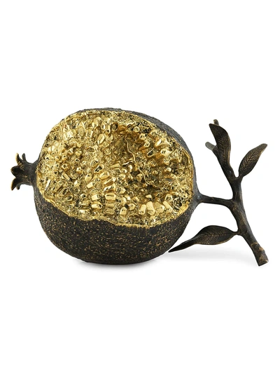 Michael Aram Pomegranate Small Sculpture In Black/gold