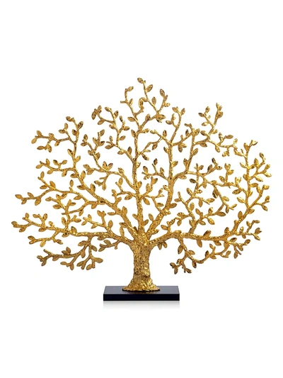 Michael Aram Tree Of Life Decorative Fireplace Screen In Gold