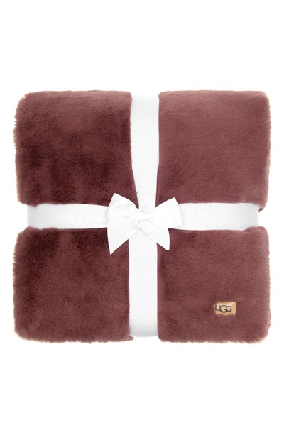 Ugg Euphoria Throw In Mulberry