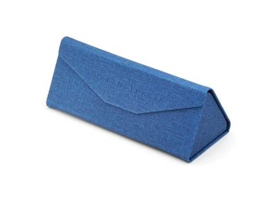 Quay Embossed Tri Fold Case In Blue,blue