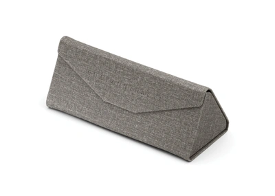 Quay Embossed Tri Fold Case In Grey,grey