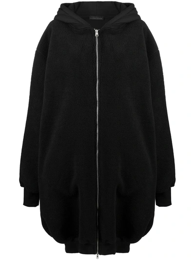 Barbara Bologna My Brutality Fleece Coat In Black