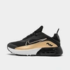 Nike Little Kids' Air Max 2090 Casual Shoes In Black/metallic Gold Star