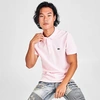 Lacoste Men's Slim Fit Polo Shirt In Pink