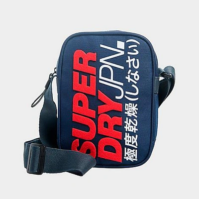 Superdry Montauk Side Bag In Blue