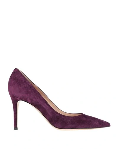 Gianvito Rossi Pumps In Purple