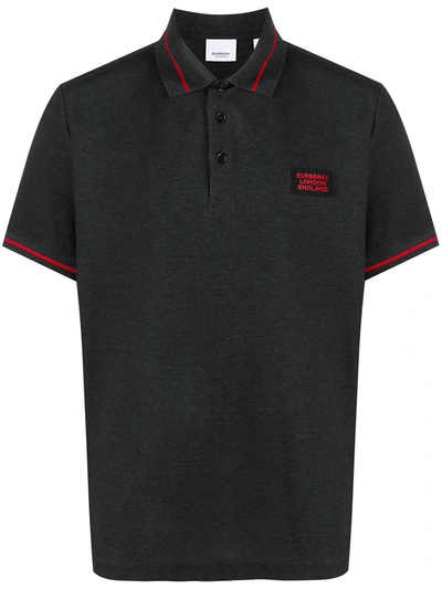 Burberry Classic Polo Shirt In Black