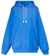 Acne Studios Hooded Sweatshirt Teal Blue