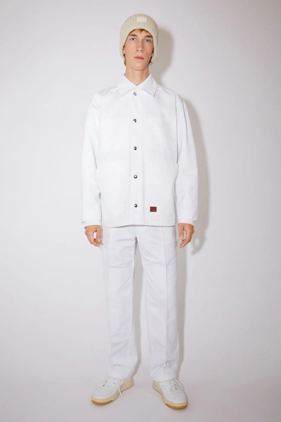 Acne Studios Workwear Jacket White