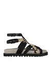 Alberta Ferretti Sandals In Black