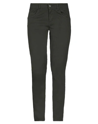 Liu •jo Casual Pants In Dark Green
