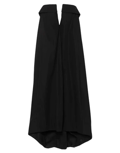 Maison Margiela Midi Dresses In Black
